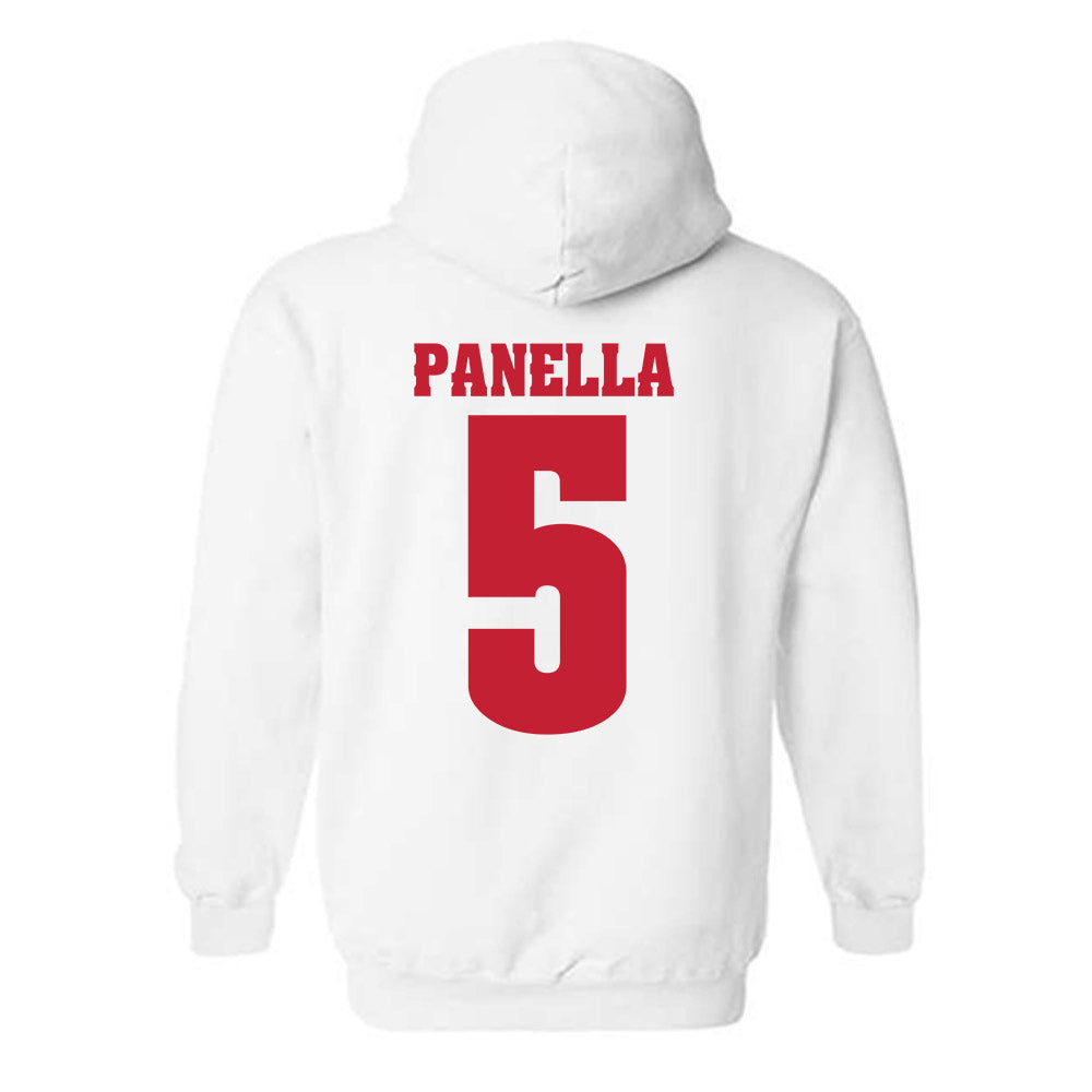 Wisconsin - NCAA Women's Soccer : KK Panella - Classic Shersey Hooded Sweatshirt-1