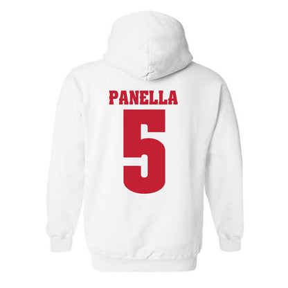 Wisconsin - NCAA Women's Soccer : KK Panella - Classic Shersey Hooded Sweatshirt-1