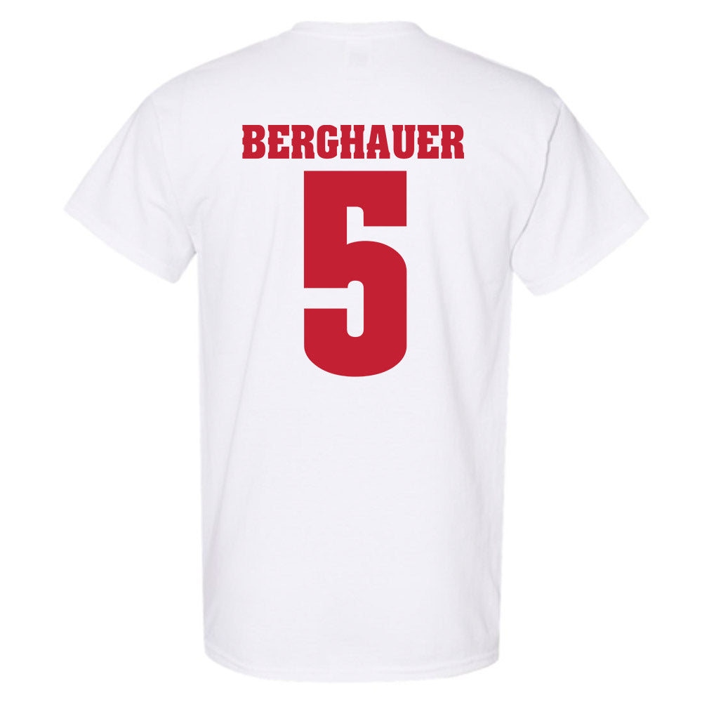 Wisconsin - NCAA Men's Soccer : Ryan Berghauer - Classic Shersey T-Shirt-1