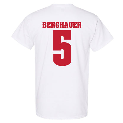 Wisconsin - NCAA Men's Soccer : Ryan Berghauer - Classic Shersey T-Shirt-1