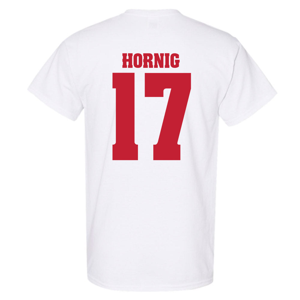 Wisconsin - NCAA Men's Soccer : Owen Hornig - Classic Shersey T-Shirt-1
