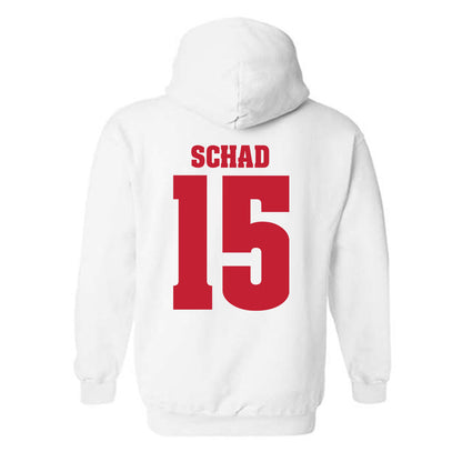Wisconsin - NCAA Women's Soccer : Taylor Schad - Classic Shersey Hooded Sweatshirt-1