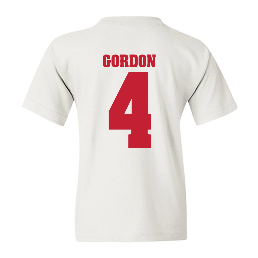 Wisconsin - NCAA Women's Soccer : Taylor Gordon - Classic Shersey Youth T-Shirt-1