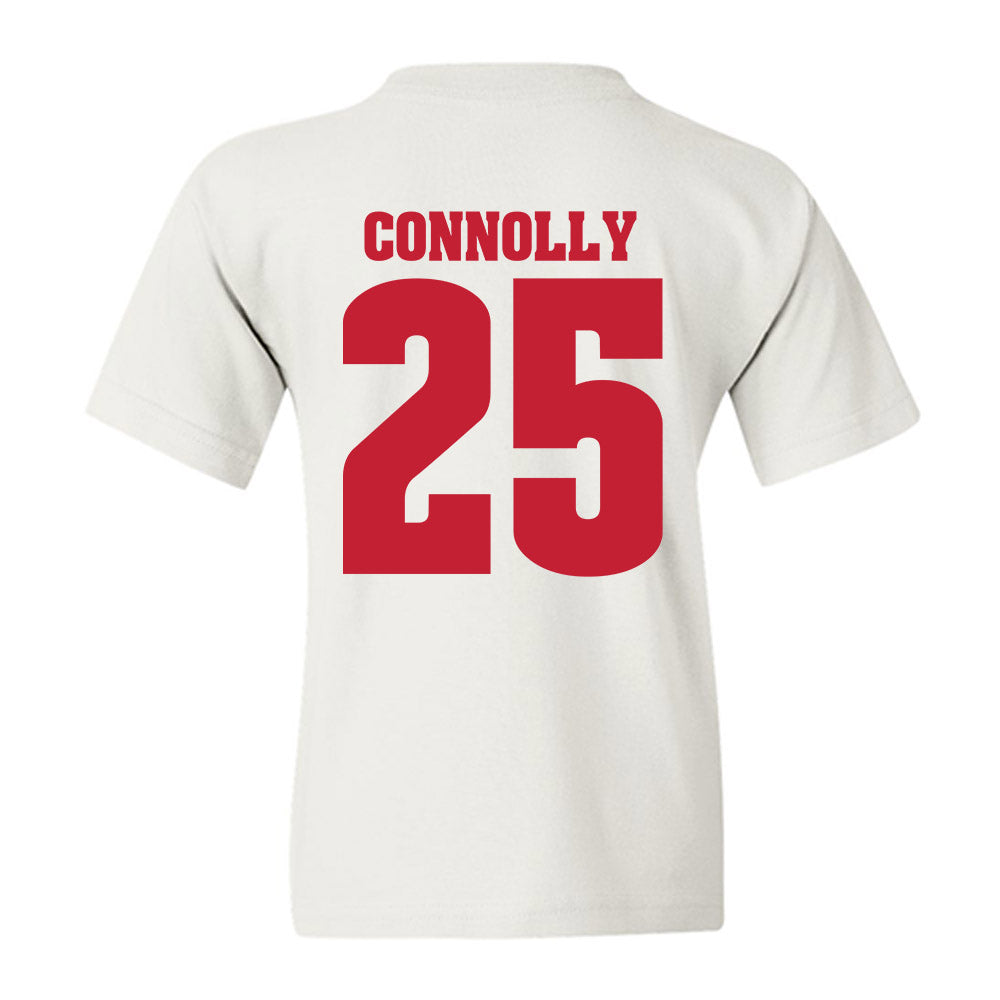 Wisconsin - NCAA Women's Soccer : Erin Connolly - Classic Shersey Youth T-Shirt-1