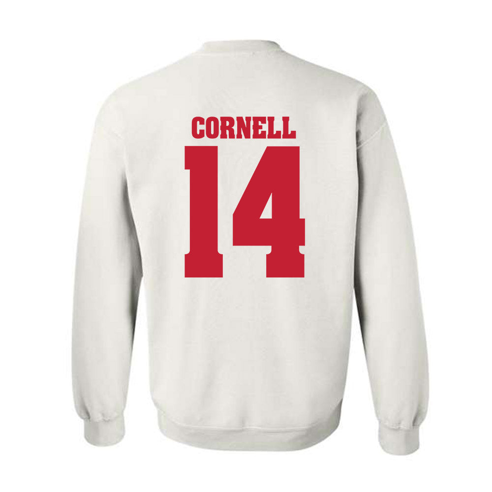 Wisconsin - NCAA Women's Soccer : Megan Cornell - Classic Shersey Crewneck Sweatshirt-1