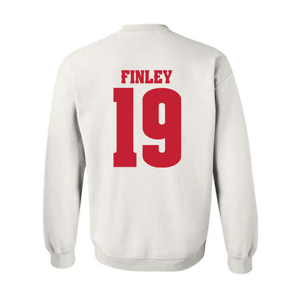 Wisconsin - NCAA Men's Ice Hockey : Quinn Finley - Classic Shersey Crewneck Sweatshirt-1