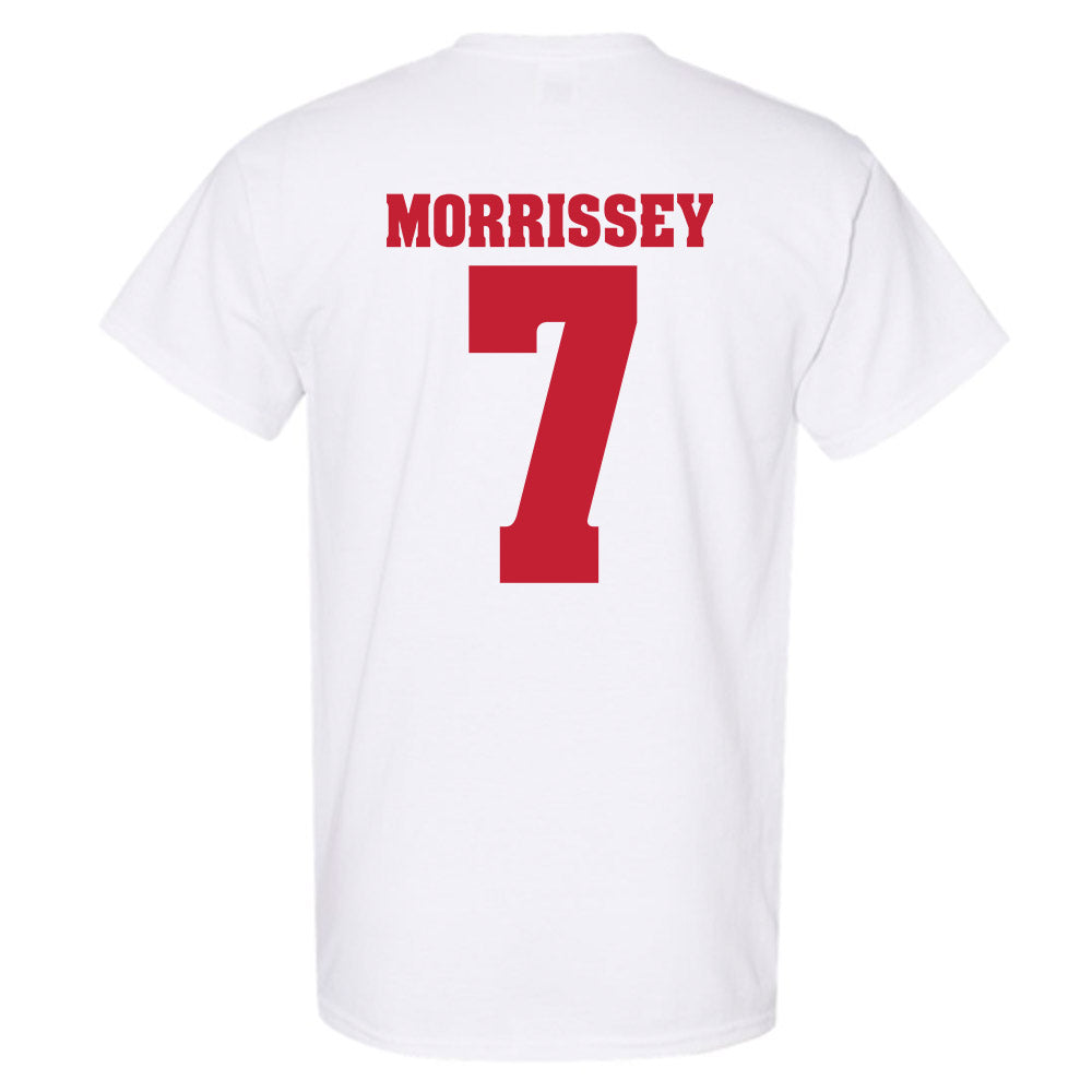 Wisconsin - NCAA Men's Ice Hockey : Gavin Morrissey - Classic Shersey T-Shirt-1