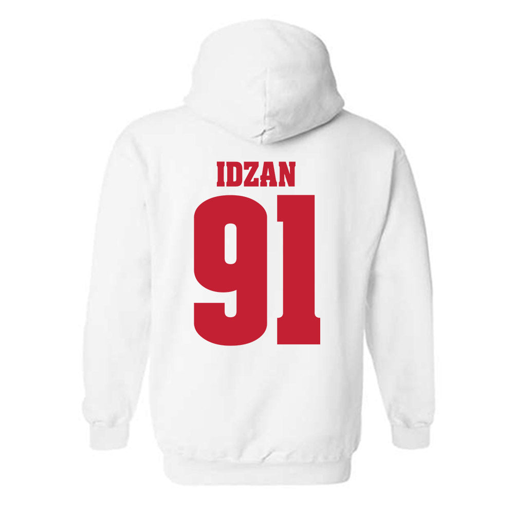 Wisconsin - NCAA Men's Ice Hockey : Bruno Idzan - Classic Shersey Hooded Sweatshirt-1