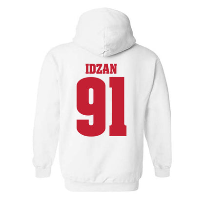 Wisconsin - NCAA Men's Ice Hockey : Bruno Idzan - Classic Shersey Hooded Sweatshirt-1