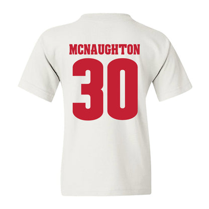 Wisconsin - NCAA Women's Ice Hockey : Ava McNaughton - Classic Shersey Youth T-Shirt-1
