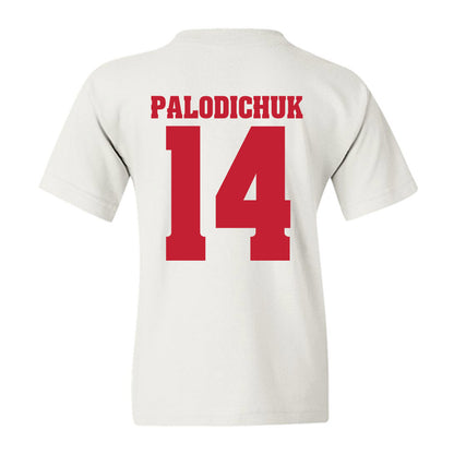 Wisconsin - NCAA Men's Ice Hockey : Joe Palodichuk - Classic Shersey Youth T-Shirt-1