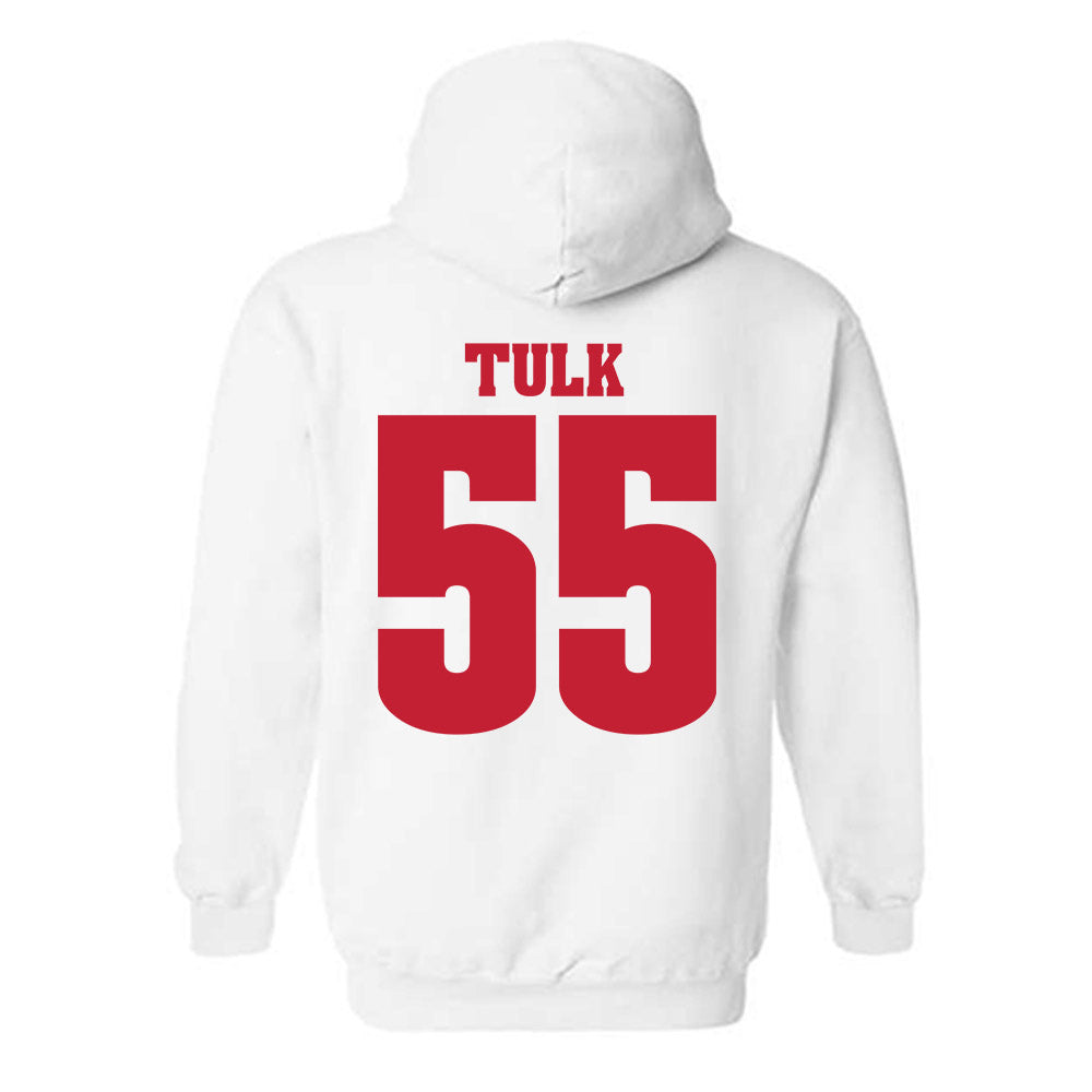 Wisconsin - NCAA Men's Ice Hockey : Oliver Tulk - Classic Shersey Hooded Sweatshirt-1