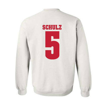 Wisconsin - NCAA Men's Ice Hockey : Zach Schulz - Classic Shersey Crewneck Sweatshirt-1