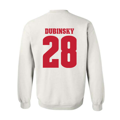 Wisconsin - NCAA Men's Ice Hockey : Aiden Dubinsky - Classic Shersey Crewneck Sweatshirt-1