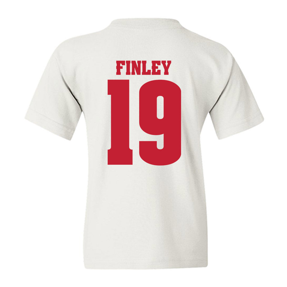 Wisconsin - NCAA Men's Ice Hockey : Quinn Finley - Classic Shersey Youth T-Shirt-1