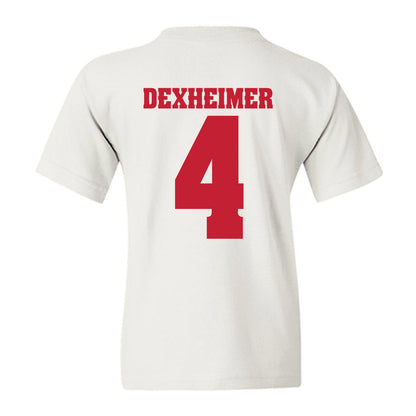 Wisconsin - NCAA Men's Ice Hockey : Ben Dexheimer - Classic Shersey Youth T-Shirt-1