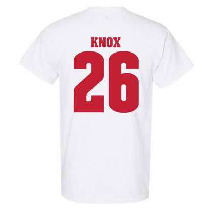 Wisconsin - NCAA Men's Ice Hockey : Weston Knox - Classic Shersey T-Shirt-1