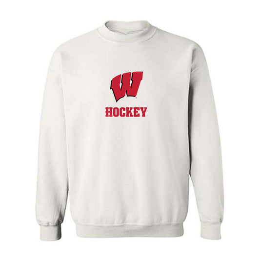 Wisconsin - NCAA Men's Ice Hockey : Aiden Dubinsky - Classic Shersey Crewneck Sweatshirt-0