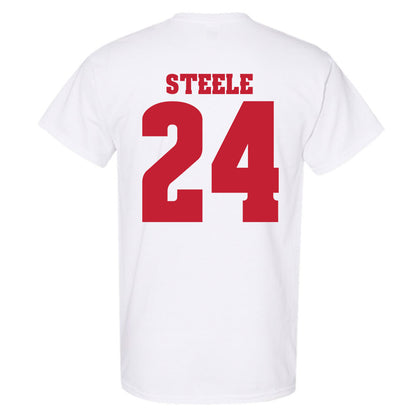 Wisconsin - NCAA Women's Basketball : Laci Steele - Classic Shersey T-Shirt-1