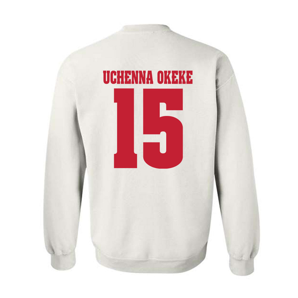 Wisconsin - NCAA Women's Basketball : Gift Uchenna Okeke - Classic Shersey Crewneck Sweatshirt-1
