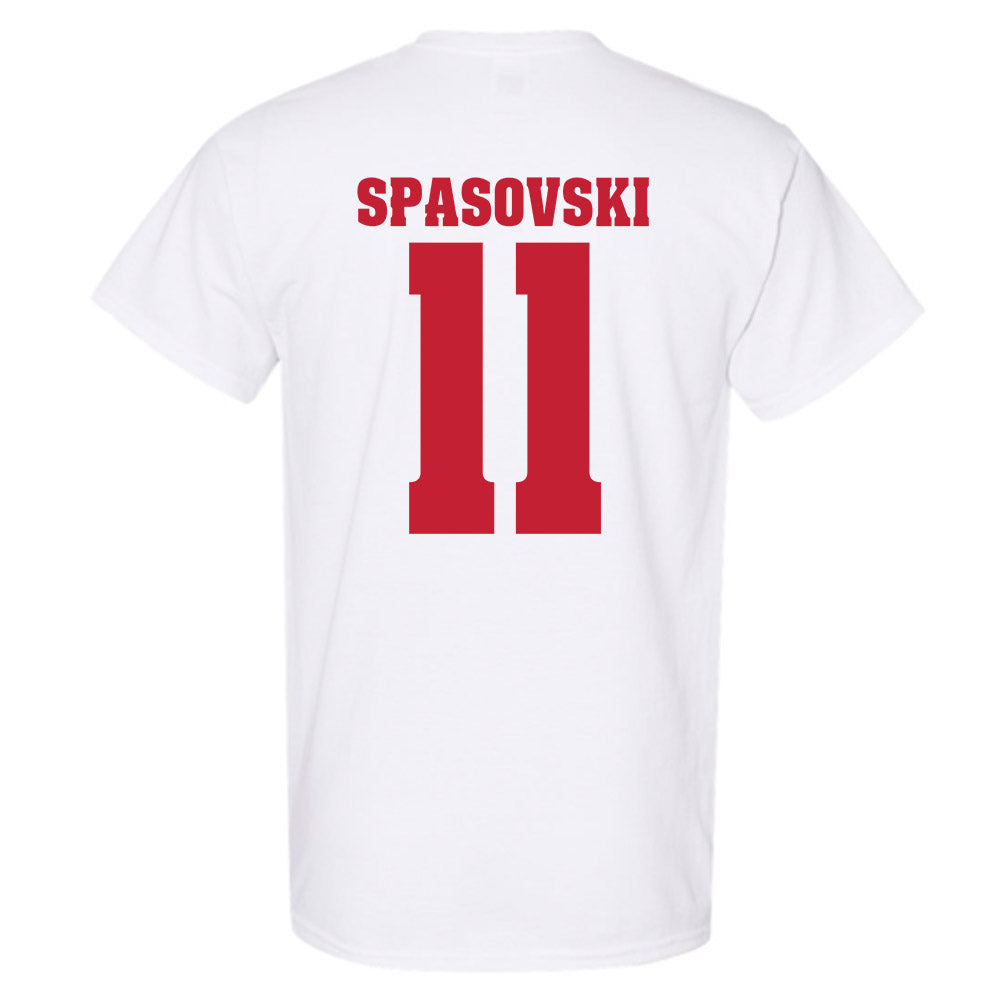 Wisconsin - NCAA Women's Basketball : Jovana Spasovski - Classic Shersey T-Shirt-1