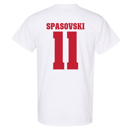 Wisconsin - NCAA Women's Basketball : Jovana Spasovski - Classic Shersey T-Shirt-1