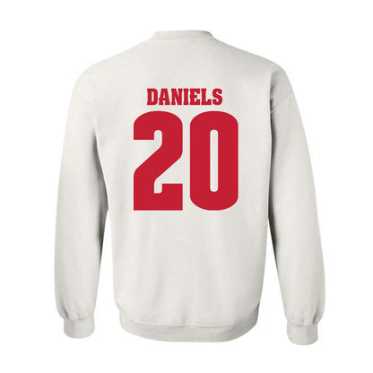 Wisconsin - NCAA Women's Basketball : Kyrah Daniels - Classic Shersey Crewneck Sweatshirt-1