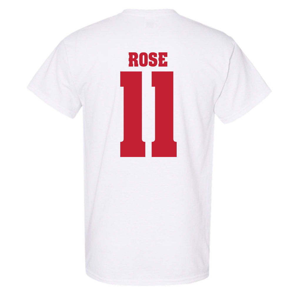 Wisconsin - NCAA Women's Basketball : Caia Rose - Classic Shersey T-Shirt-1