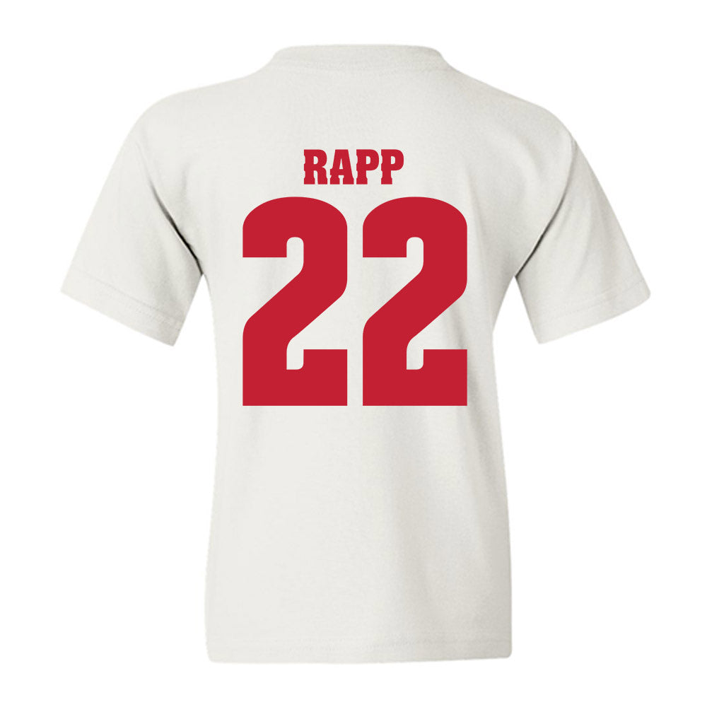Wisconsin - NCAA Men's Basketball : Austin Rapp - Classic Shersey Youth T-Shirt-1