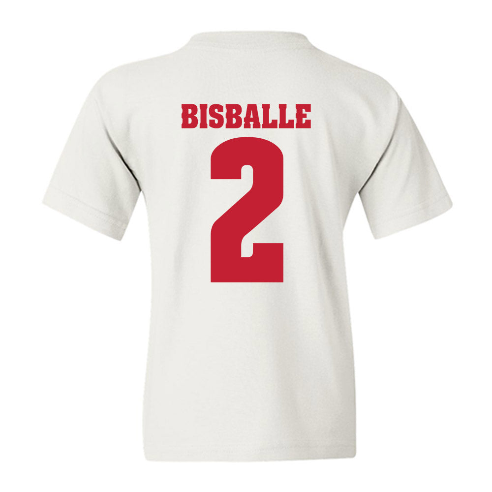 Wisconsin - NCAA Women's Basketball : Alie Bisballe - Classic Shersey Youth T-Shirt-1