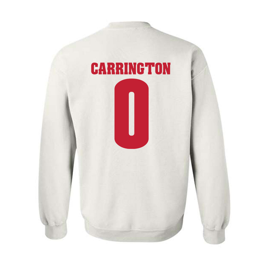 Wisconsin - NCAA Men's Basketball : Braeden Carrington - Classic Shersey Crewneck Sweatshirt-1