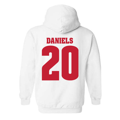 Wisconsin - NCAA Women's Basketball : Kyrah Daniels - Classic Shersey Hooded Sweatshirt-1