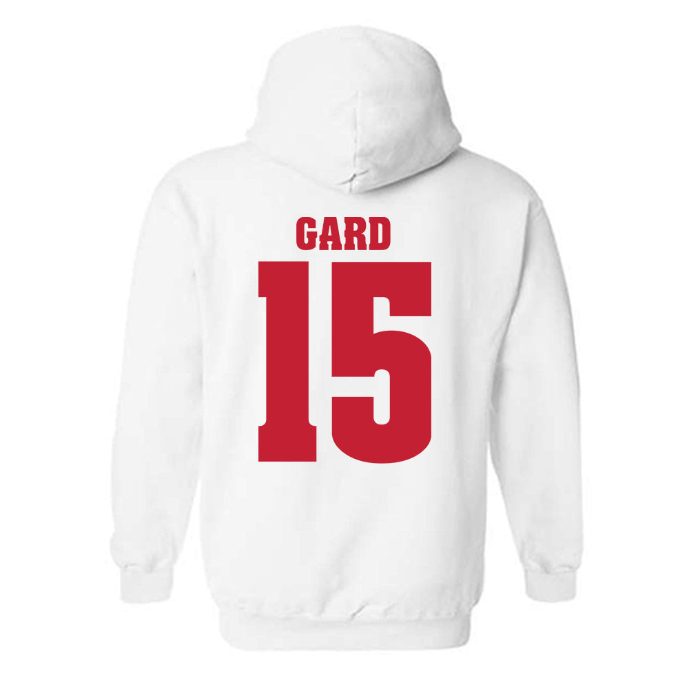 Wisconsin - NCAA Men's Basketball : Isaac Gard - Classic Shersey Hooded Sweatshirt-1