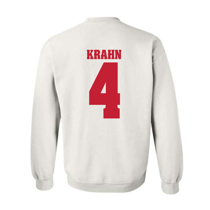 Wisconsin - NCAA Women's Basketball : Lily Krahn - Classic Shersey Crewneck Sweatshirt-1