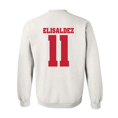 Wisconsin - NCAA Women's Basketball : Caia Elisaldez - Classic Shersey Crewneck Sweatshirt-1