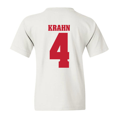 Wisconsin - NCAA Women's Basketball : Lily Krahn - Classic Shersey Youth T-Shirt-1