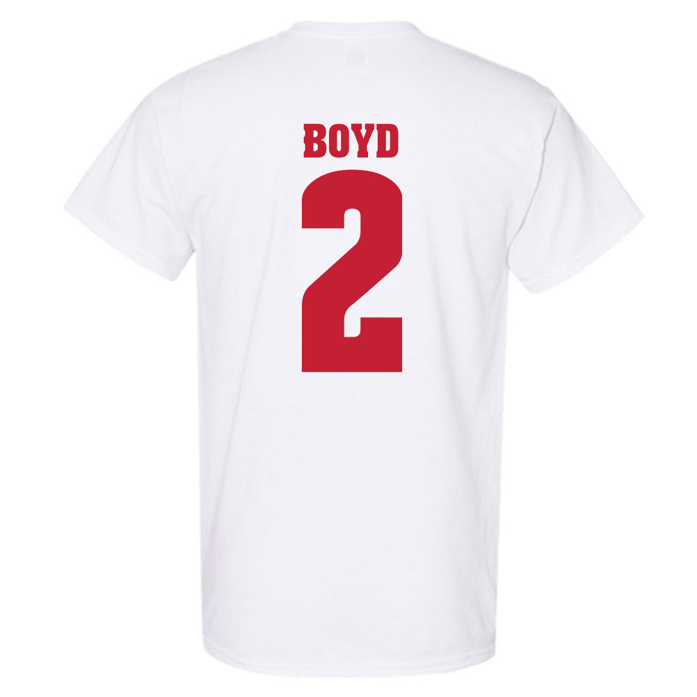 Wisconsin - NCAA Men's Basketball : Nick Boyd - Classic Shersey T-Shirt-1