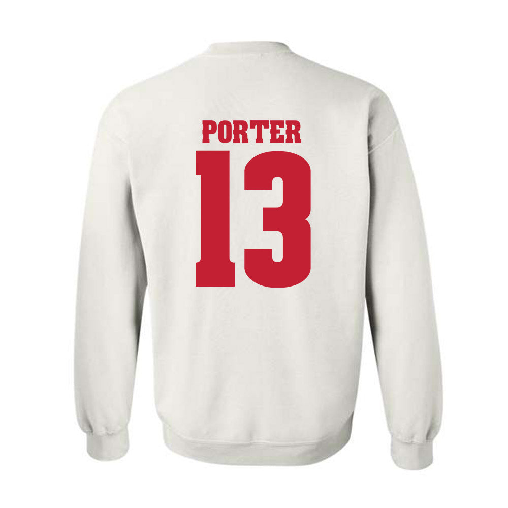 Wisconsin - NCAA Women's Basketball : Ronnie Porter - Classic Shersey Crewneck Sweatshirt-1