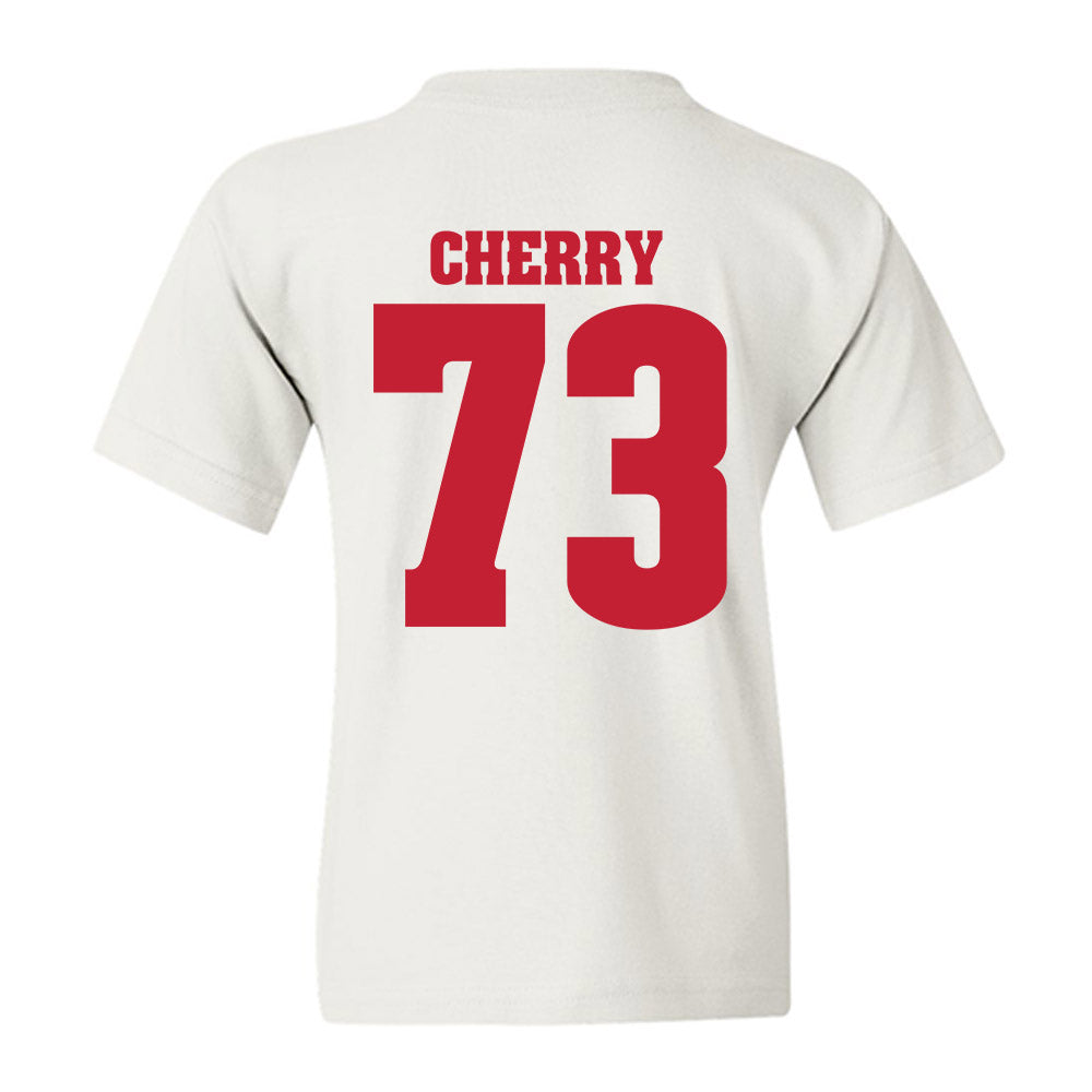 Wisconsin - NCAA Football : Blake Cherry - Classic Shersey Youth T-Shirt-1