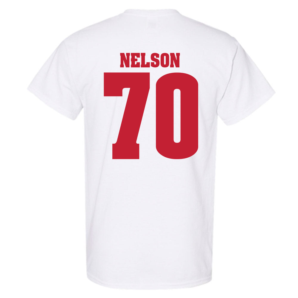 Wisconsin - NCAA Football : Barrett Nelson - Classic Shersey T-Shirt-1
