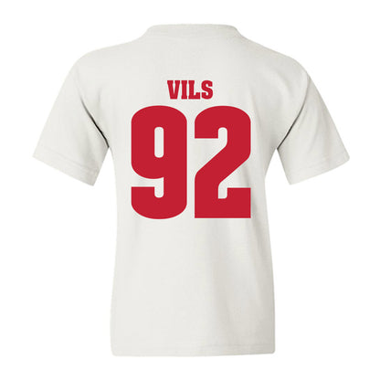 Wisconsin - NCAA Football : Nolan Vils - Classic Shersey Youth T-Shirt-1