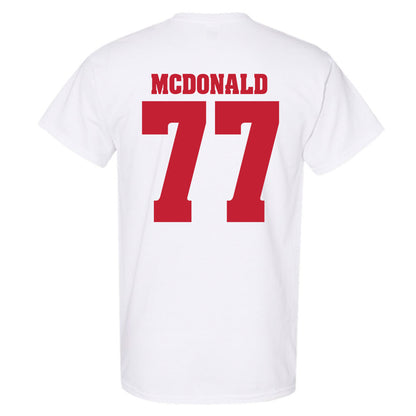Wisconsin - NCAA Football : Will McDonald - Classic Shersey T-Shirt-1