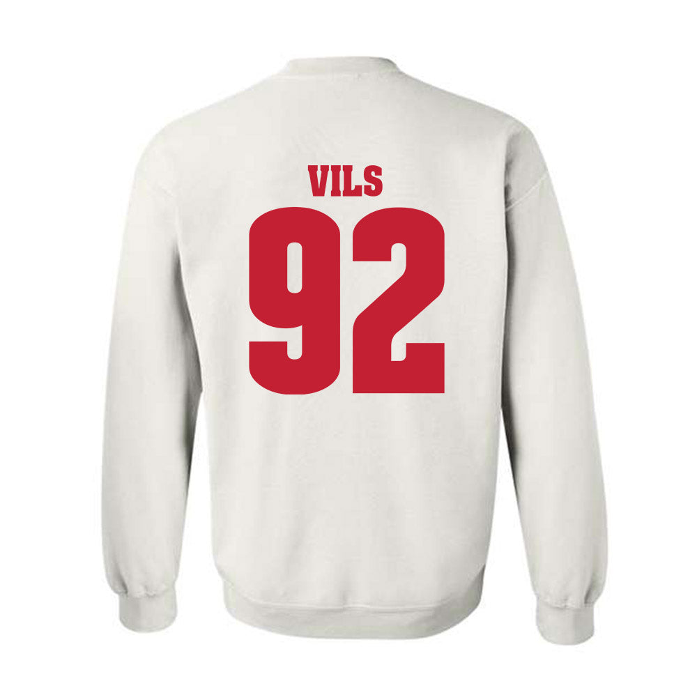 Wisconsin - NCAA Football : Nolan Vils - Classic Shersey Crewneck Sweatshirt-1