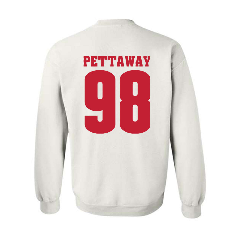 Wisconsin - NCAA Football : Torin Pettaway - Classic Shersey Crewneck Sweatshirt-1