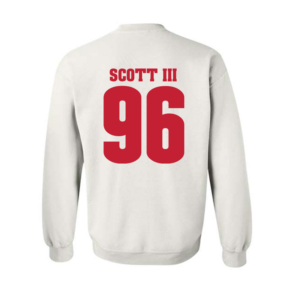 Wisconsin - NCAA Football : Arthur Scott III - Classic Shersey Crewneck Sweatshirt-1