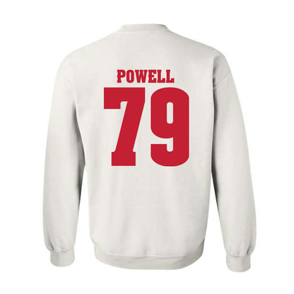 Wisconsin - NCAA Football : Logan Powell - Classic Shersey Crewneck Sweatshirt-1