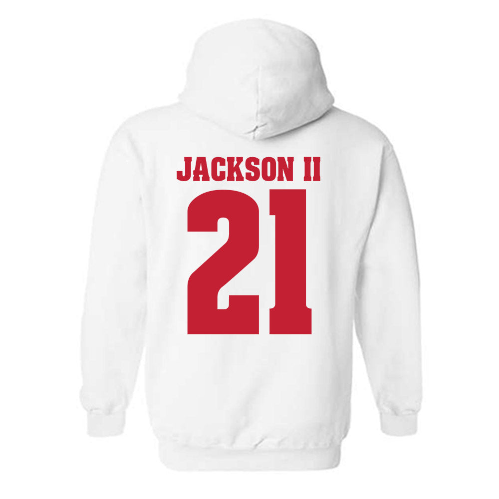 Wisconsin - NCAA Football : Bryan Jackson II - Classic Shersey Hooded Sweatshirt-1