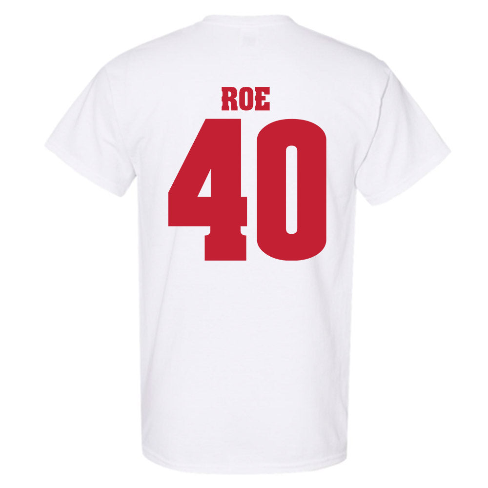 Wisconsin - NCAA Football : James Roe - Classic Shersey T-Shirt-1