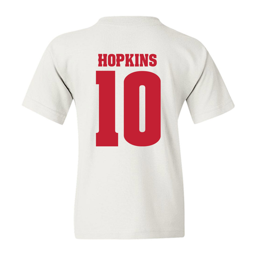 Wisconsin - NCAA Football : Ryan Hopkins - Classic Shersey Youth T-Shirt-1