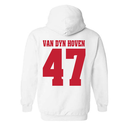 Wisconsin - NCAA Football : Evan Van Dyn Hoven - Classic Shersey Hooded Sweatshirt-1